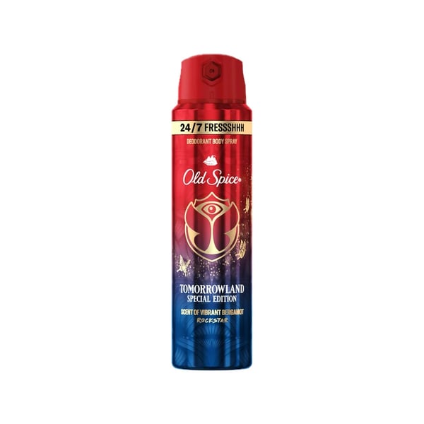 معطر سبراي أولد سبايس روكستار تومورولاند إصدار خاص