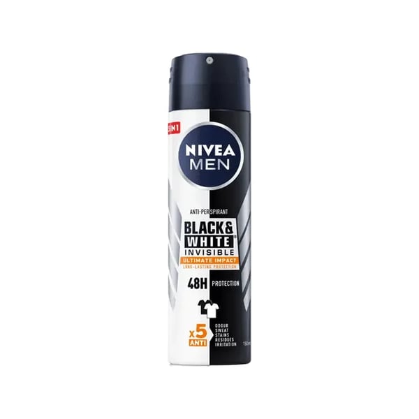 Nivea Men Black & White Invisible Ultimate Impact Antiperspirant Deodorant Spray