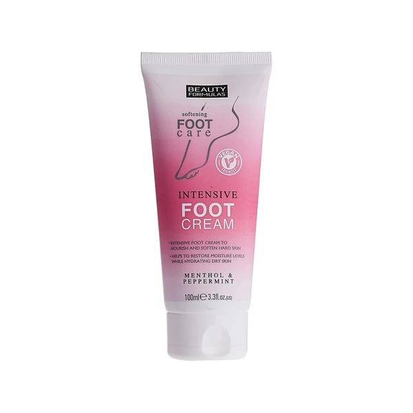 Beauty Formulas Softening Intensive Foot Cream Menthol & Peppermint
