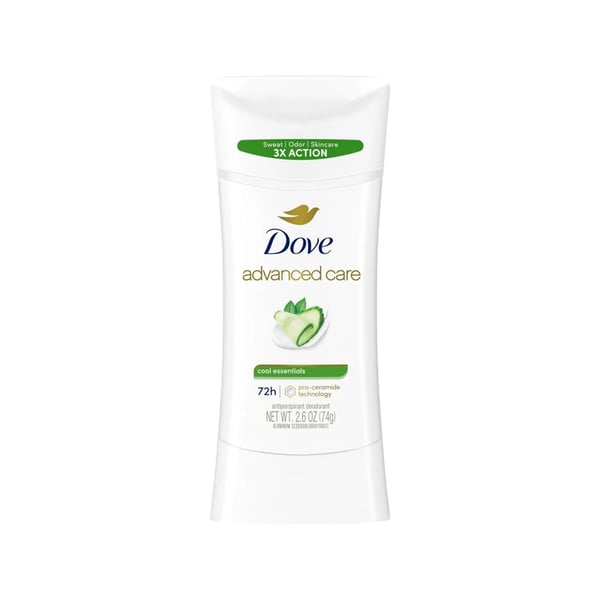 Dove Advanced Care Cool Essentials Antiperspirant Deodorant Stick