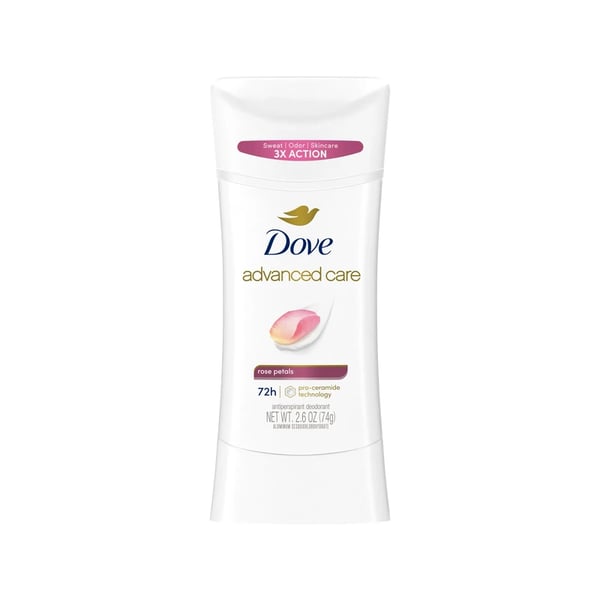 Dove Advanced Care Rose Petals Antiperspirant Deodorant Stick