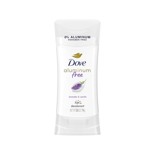 Dove Aluminum Free Lavender & Vanilla Deodorant Stick
