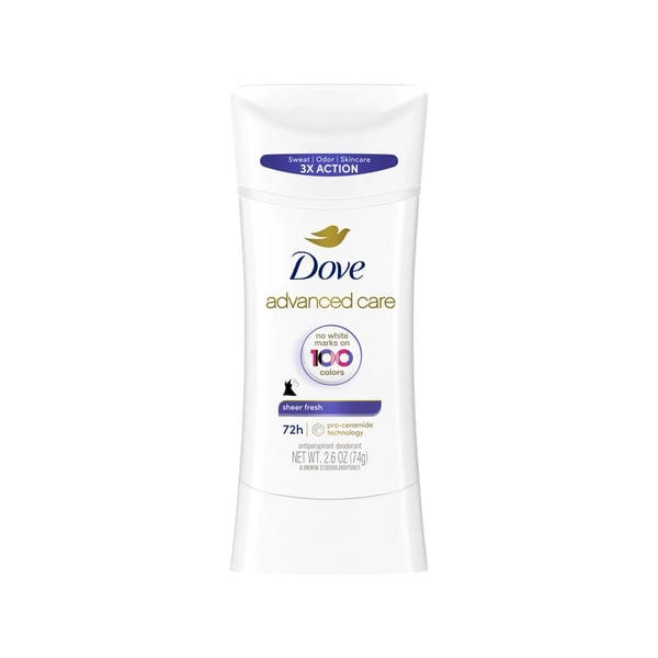 Dove Advanced Care Sheer Fresh Antiperspirant Deodorant Stick