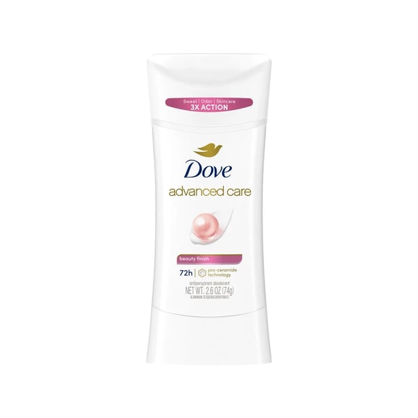 Dove Advanced Care Beauty Finish Antiperspirant Deodorant Stick