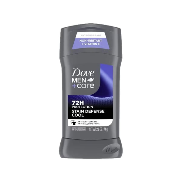 Dove Men Care Stain Defense Cool Antiperspirant Deodorant Stick