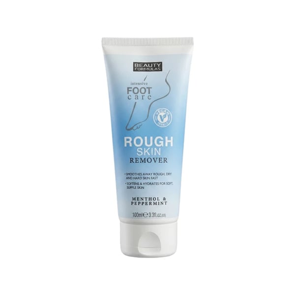 Beauty Formulas Intensive Foot Care Rough Skin Remover Menthol & Peppermint