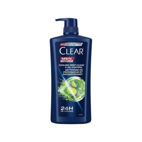 Clear Men Cooling Deep Clean & Oil Control Anti-Dandruff Shampoo