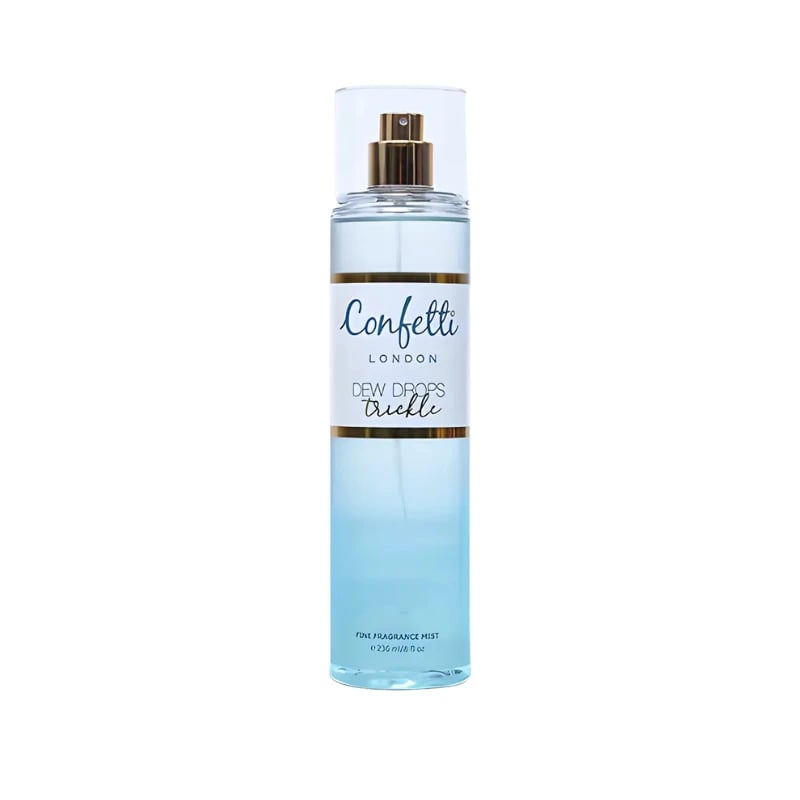 سبلاش جسم كونفيتي لندن ديو دروبس تريكل 236مل - Confetti London Dew Drops Trickle Body Splash