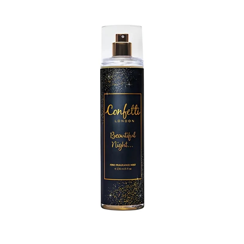 سبلاش جسم كونفيتي لندن بيوتيفول نايت 236مل - Confetti London Beautifull Night Body Splash