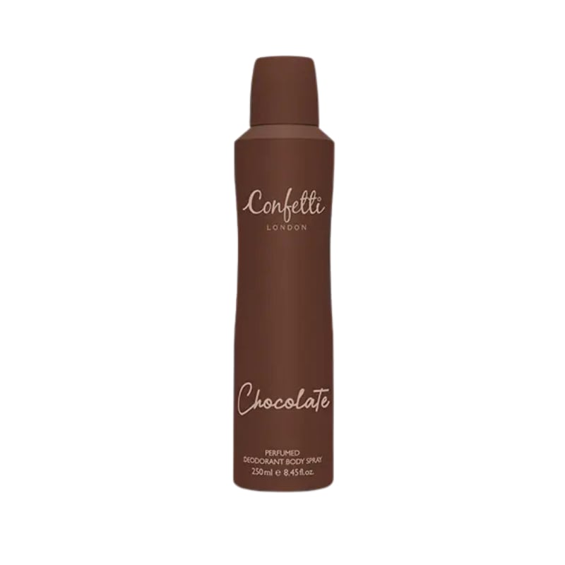 معطر كونفيتي لندن شوكليت 250مل - Confetti London Chocolate Deodorant
