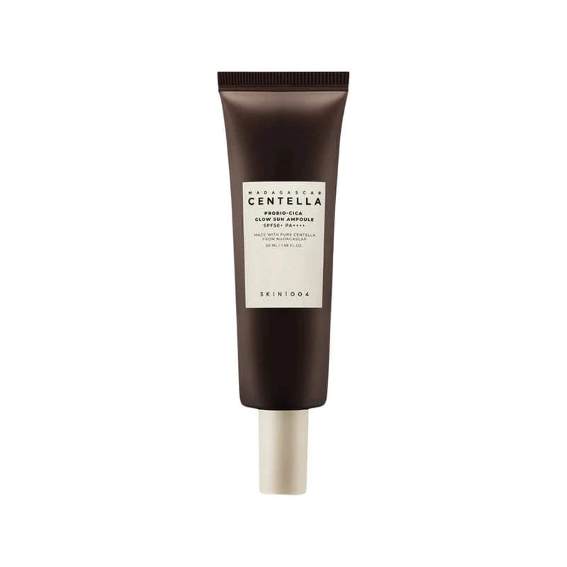 امبول واقي شمس سکین1004 سنتيلا مادجاسكار بروبيو-سيكا جلو — SKIN1004 Madagascar Centella Probio-Cica Glow Sun Ampoule SPF50+