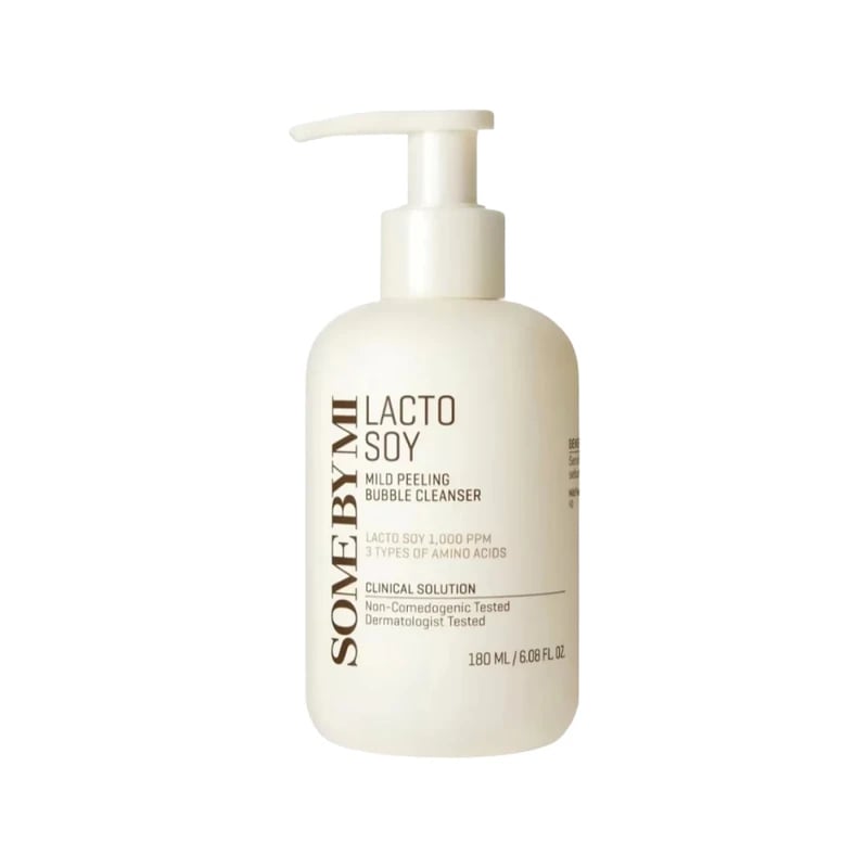 غسول نمبوزين لاكتو سوي بفقاعات التقشير اللطيفة بحليب الصويا — Numbuzin No.2 Lacto Soy Mild Peeling Bubble Cleanser
