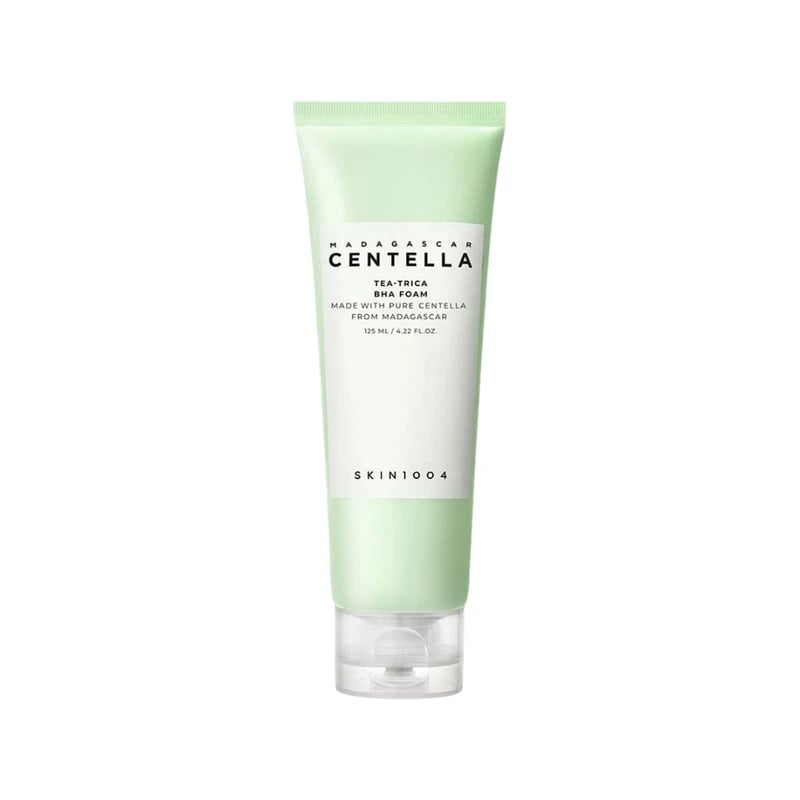 فۆمی سکین1004 ماداگاسکار سێنتێلا تی-تریکا — SKIN1004 Madagascar Centella Tea - Trica BHA Foam