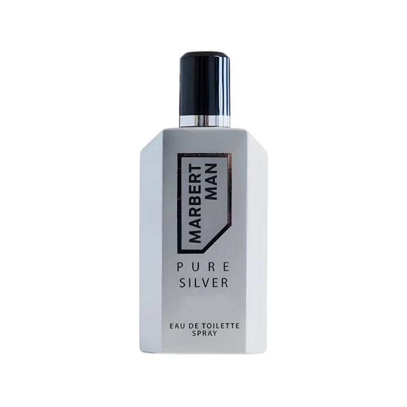 عطر ماربيرت مان بيور سيلفر 125مل – Marbert Man Pure Silver EDT