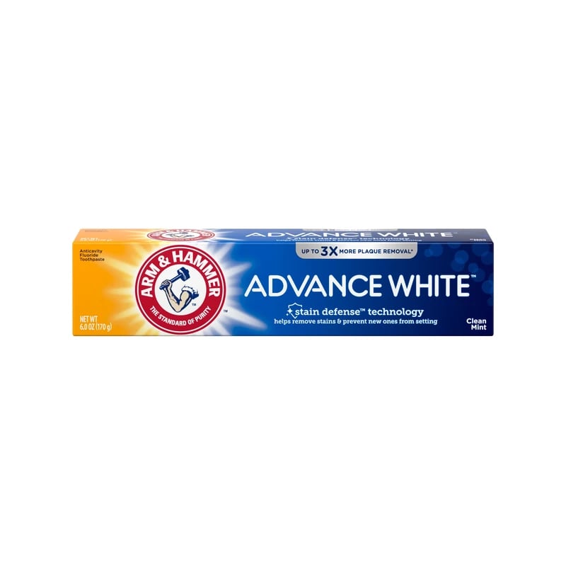 معجون أسنان آرم آند هامر أدفانس وايت بالفلورايد فريش مينت — Arm & Hammer Advance White Fluoride Toothpaste Fresh Mint