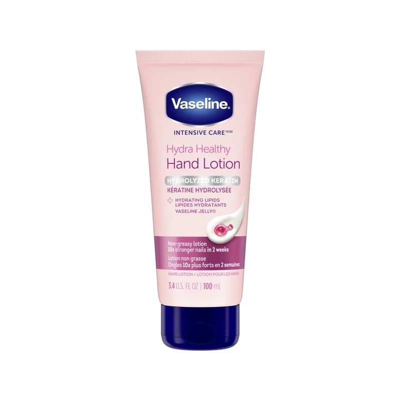 لوشن فازلين إنتنسيف كير للأيدي الصحية والأظافر القوية — Vaseline Intensive Care Healthy Hands Stronger Nails Lotion