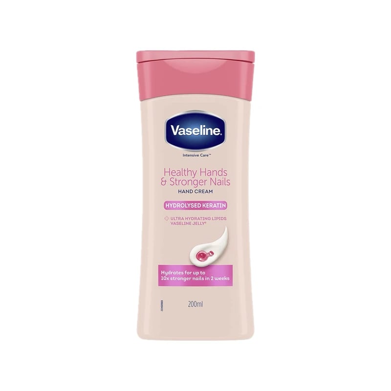 فازلين إنتنسيف كير لوشن العناية باليدين وتقوية الأظافر — Vaseline Intensive Care Healthy Hands + Stronger Nails Lotion