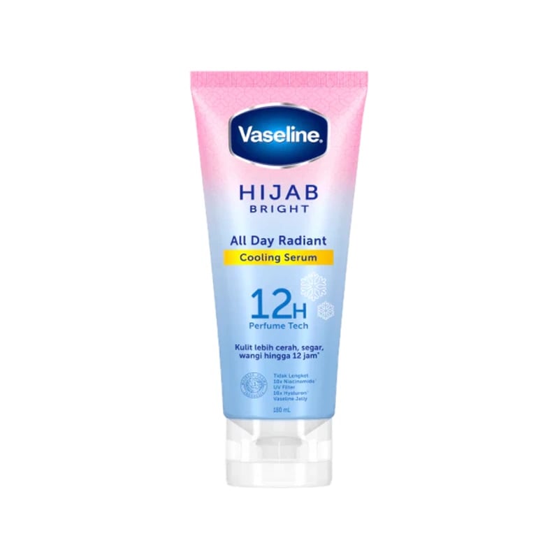سيروم الجسم فازلين حجاب برايت أول داي راديانت كولينج — Vaseline Hijab Bright All Day Radiant Cooling Body Serum