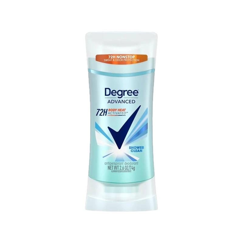 Degree Advanced Shower Clean Antiperspirant Deodorant — معطر ومضاد تعرق ديجري أدفانسد شاور كلين