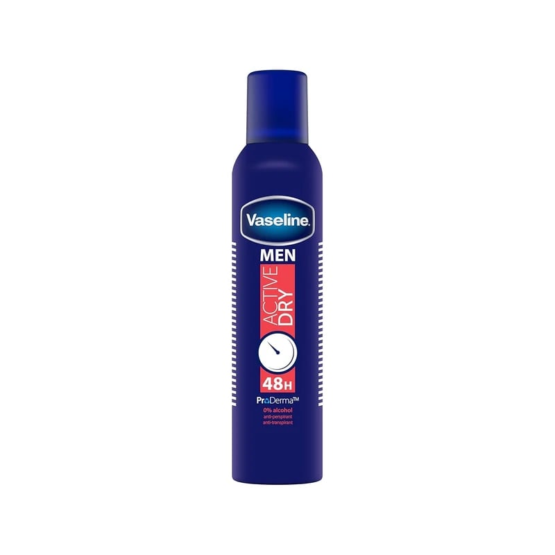 معطر ومضاد تعرق فازلين مين أكتيف دراي — Vaseline Men Active Dry Antiperspirant Deodorant