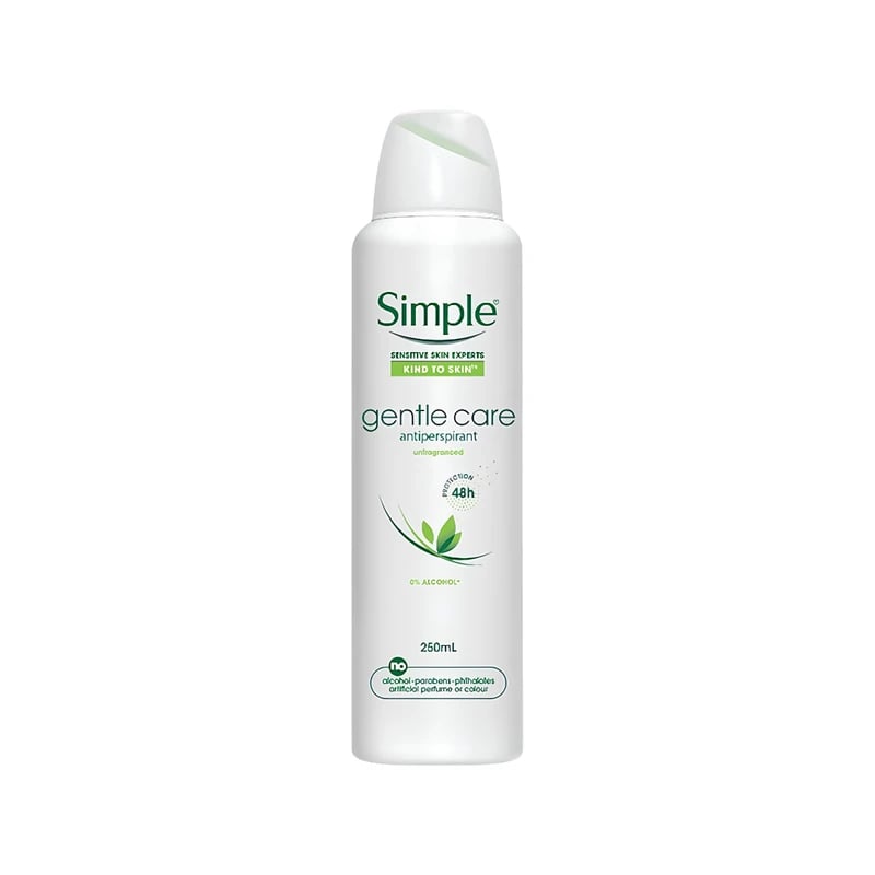 مضاد تعرق سبراي سيمبل جنتل كير — Simple Gentle Care Antiperspirant Spray