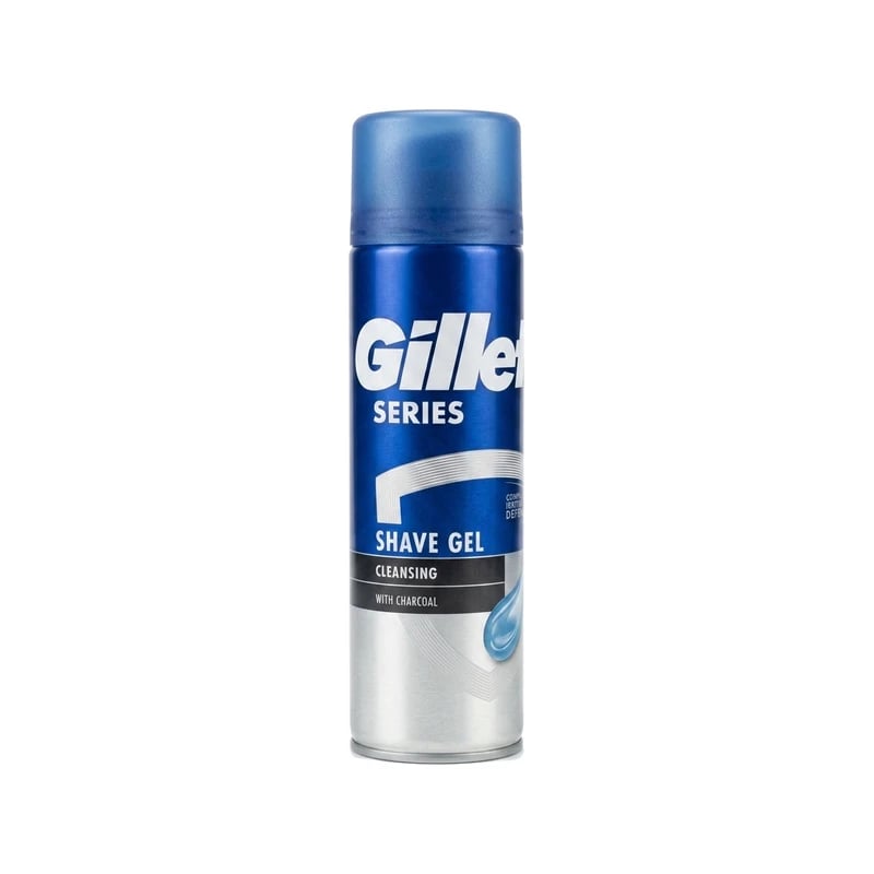 جل حلاقة جيليت سيريز منظف بالفحم — Gillette Series Cleansing Shave Gel with Charcoal
