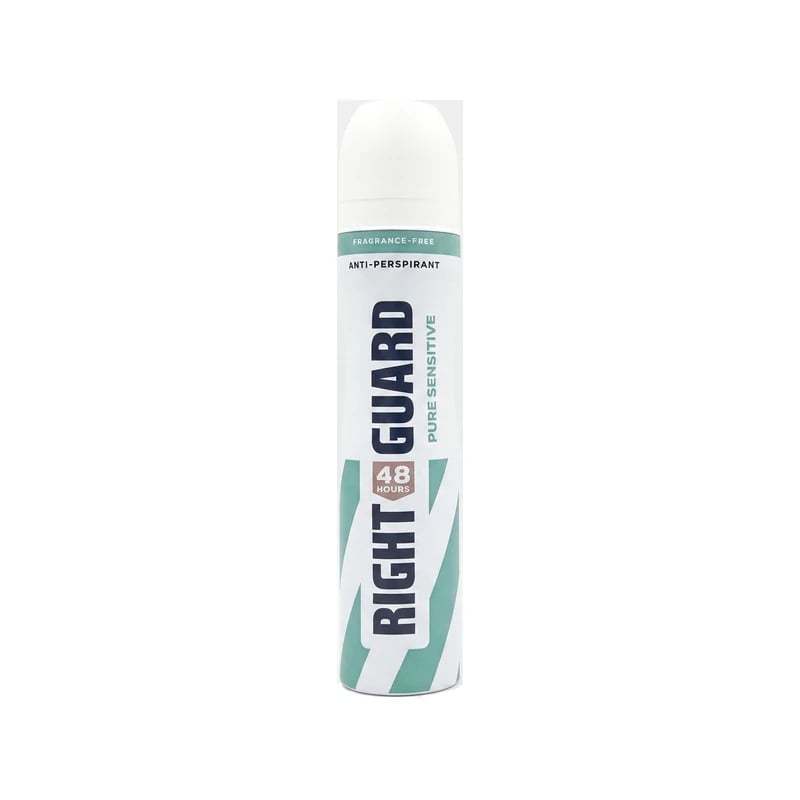 مضاد تعرق سبراي رايت جارد بيور سنسيتيف خالي من العطور — Right Guard Pure Sensitive Fragrance-Free Anti-Perspirant Spray