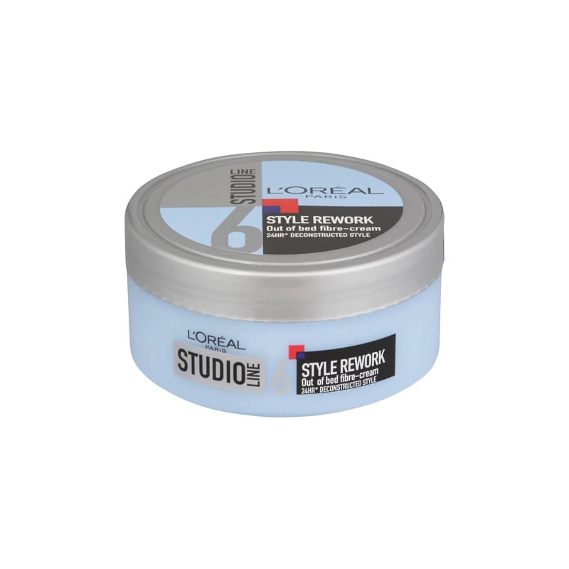 كريم تصفيف الشعر لوريال باريس ستوديو لاين ستايل ريوورك أوت أوف بيد رقم 6 — Loreal Paris Studio Line Style Rework Out of Bed Fibre Cream No.6