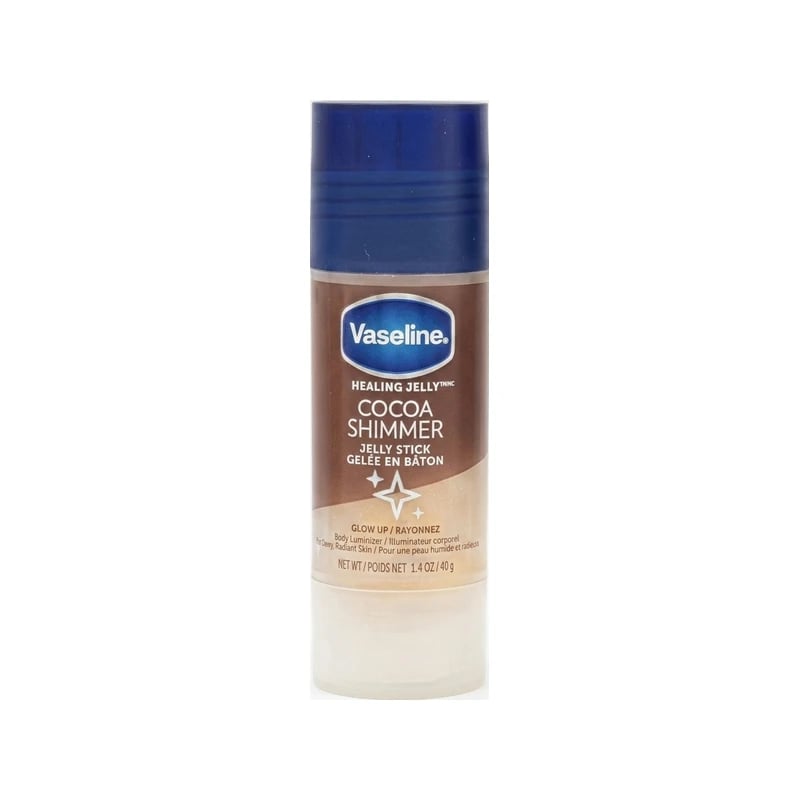 ستيك فازلين هيلينج جيلي كوكوا شيمر — Vaseline Healing Jelly Cocoa Shimmer Jelly Stick