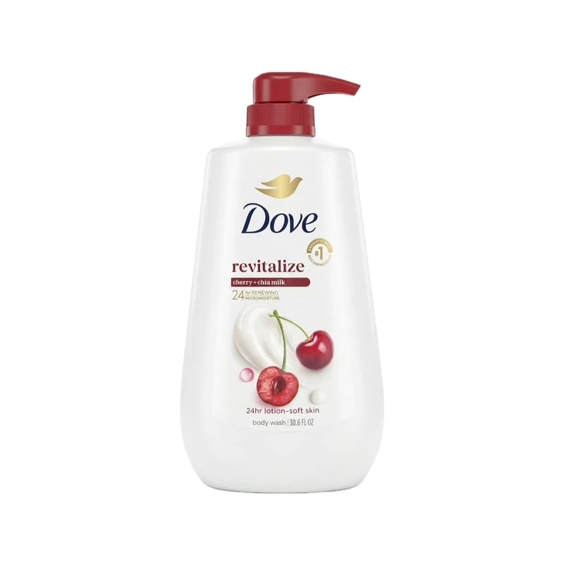 غسول جسم دوف ريفيتالايز بالكرز وحليب الشيا — Dove Revitalize Cherry & Chia Milk Body Wash
