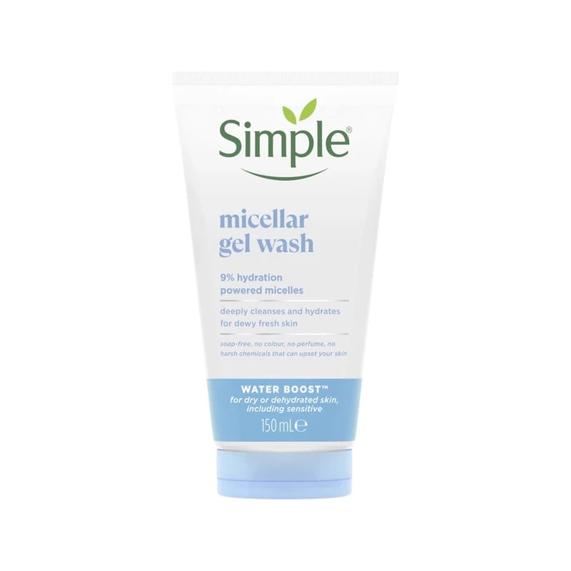 غسول جل ميسيلار سيمبل ووتر بوست — Simple Micellar Gel Wash (Water Boost)
