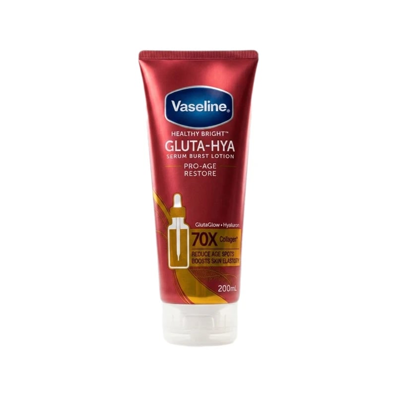 لوشن فازلين هيلثي برايت جلوتا-هيا سيروم برست برو-أيج ريستور — Vaseline Healthy Bright Gluta-Hya Serum Burst Lotion Pro-Age Restore