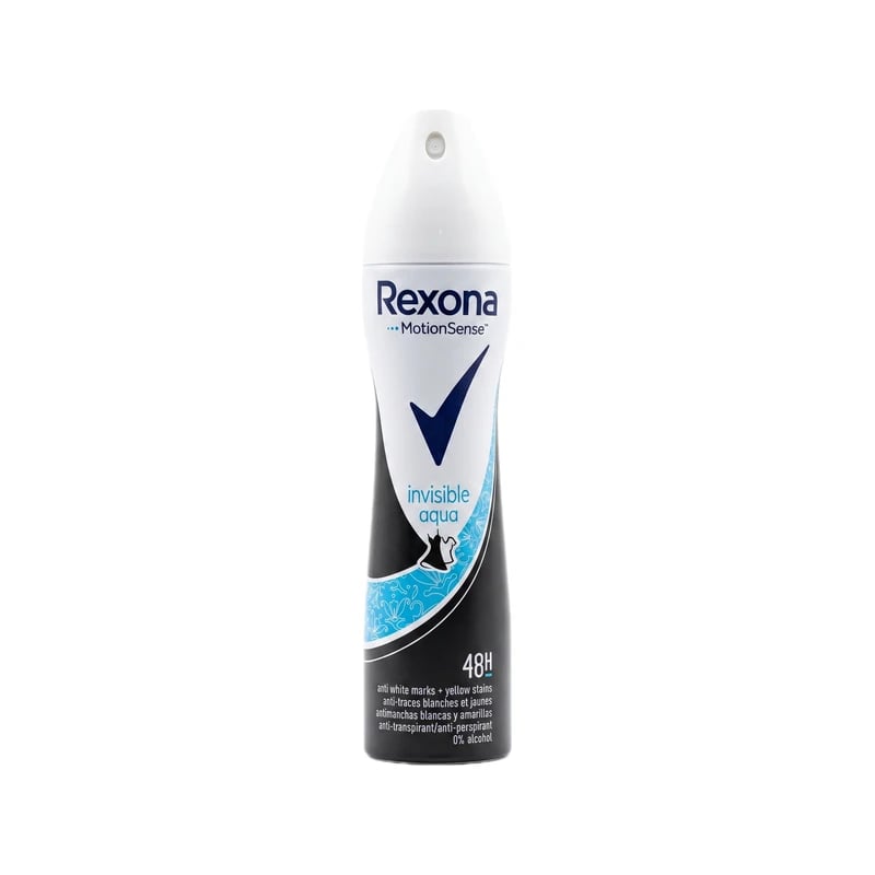مضاد تعرق سبراي ريكسونا انفيزيبل أكوا — Rexona Invisible Aqua Antiperspirant Deodorant Spray