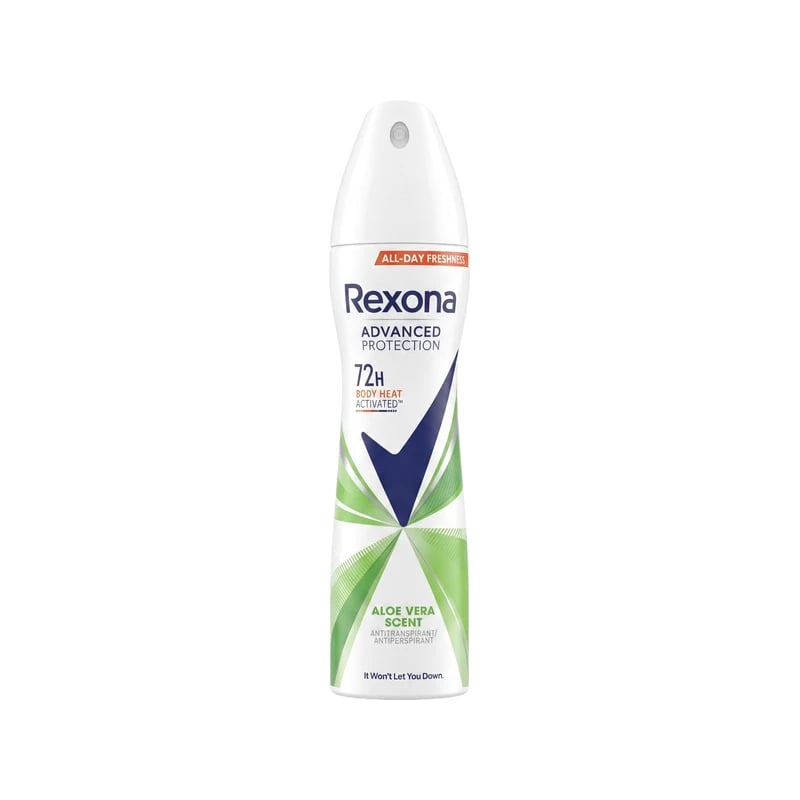 مضاد تعرق سبراي ريكسونا أدفانسد بروتكشن ألوفيرا — Rexona Advanced Protection Aloe Vera Antiperspirant Deodorant Spray