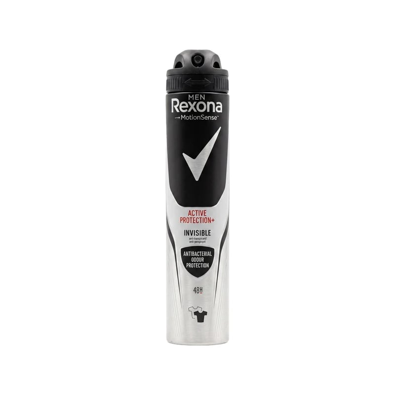 مضاد تعرق سبراي ريكسونا مين أكتيف بروتكشن+ إنفيزيبل أنتي باكتيريال — Rexona Men Active Protection+ Invisible Antibacterial Antiperspirant Deodorant Spray
