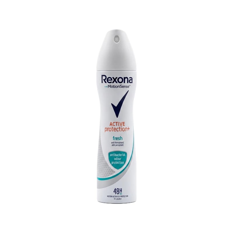 مضاد تعرق سبراي ريكسونا أكتيف بروتكشن+ فريش — Rexona Active Protection+ Fresh Antiperspirant Deodorant Spray