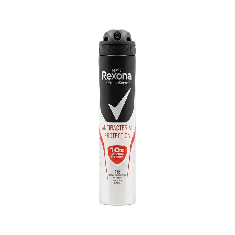 مضاد تعرق سبراي ريكسونا مين أنتي باكتيريال بروتكشن — Rexona Men Antibacterial Protection Antiperspirant Deodorant Spray