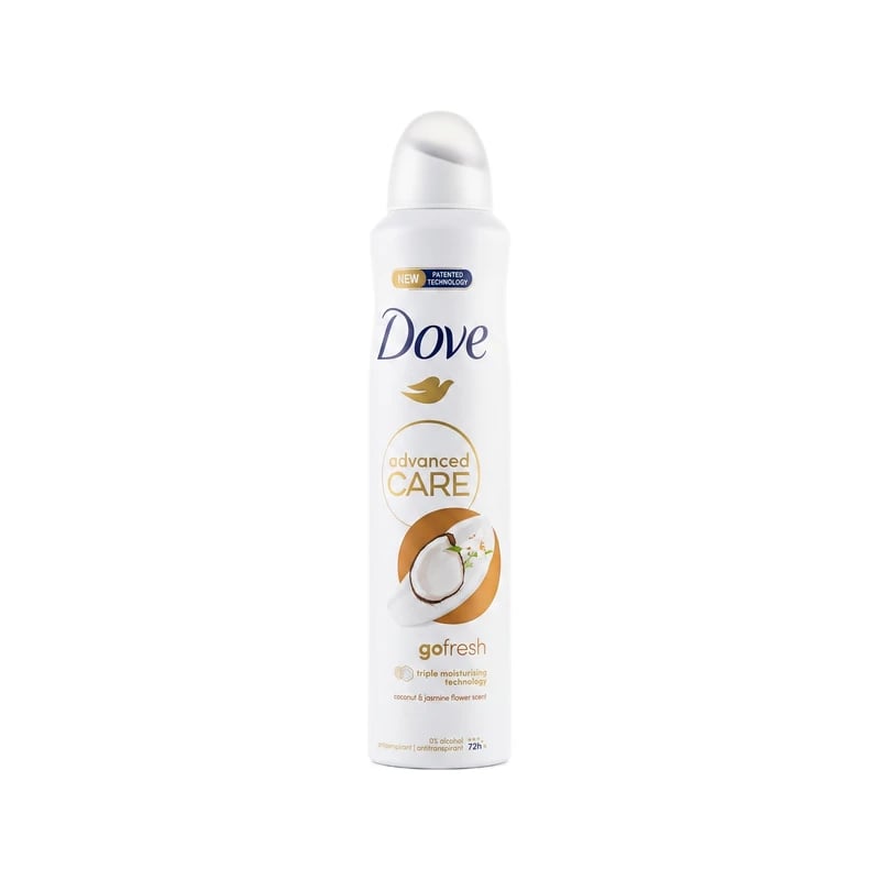 معطر ومضاد تعرق دوف أدفانسد كير جوز الهند وزهر الياسمين — Dove Advanced Care Coconut & Jasmine Flower Antiperspirant Deodorant