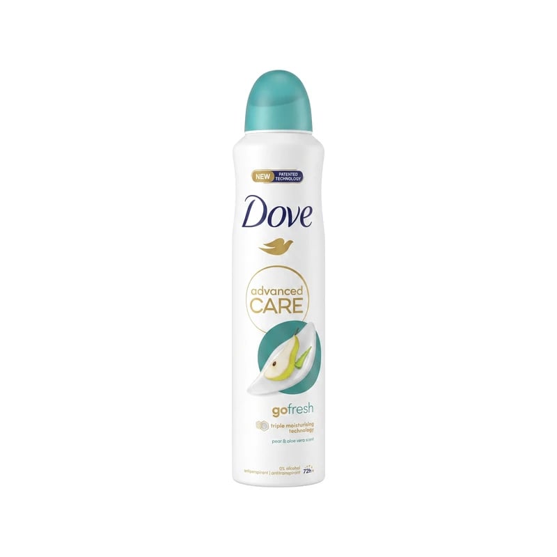 معطر ومضاد تعرق دوف أدفانسد كير جو فريش بالكمثرى والألوفيرا — Dove Advanced Care Go Fresh Pear & Aloe Vera Antiperspirant Deodorant
