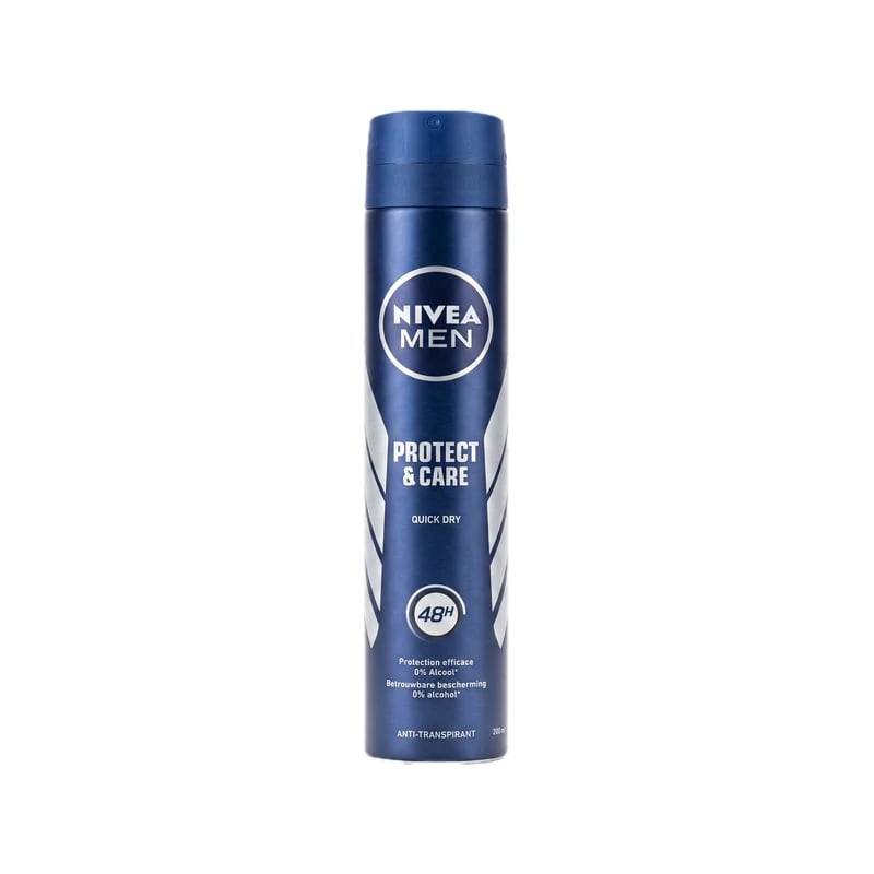 معطر ومضاد تعرق نيفيا مين بروتكت آند كير — Nivea Men Protect & Care Antiperspirant Spray