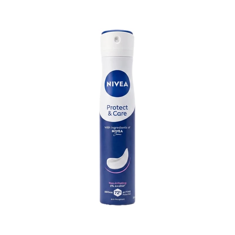 معطر ومضاد تعرق نيفيا بروتكت آند كير سبراي — Nivea Protect & Care Antiperspirant Spray