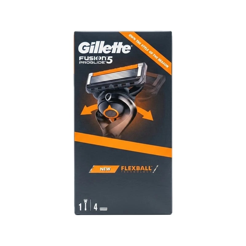 ماكينة حلاقة جيليت فيوجن 5 بروجلايد فليكس بول — Gillette Fusion5 ProGlide FlexBall Razor