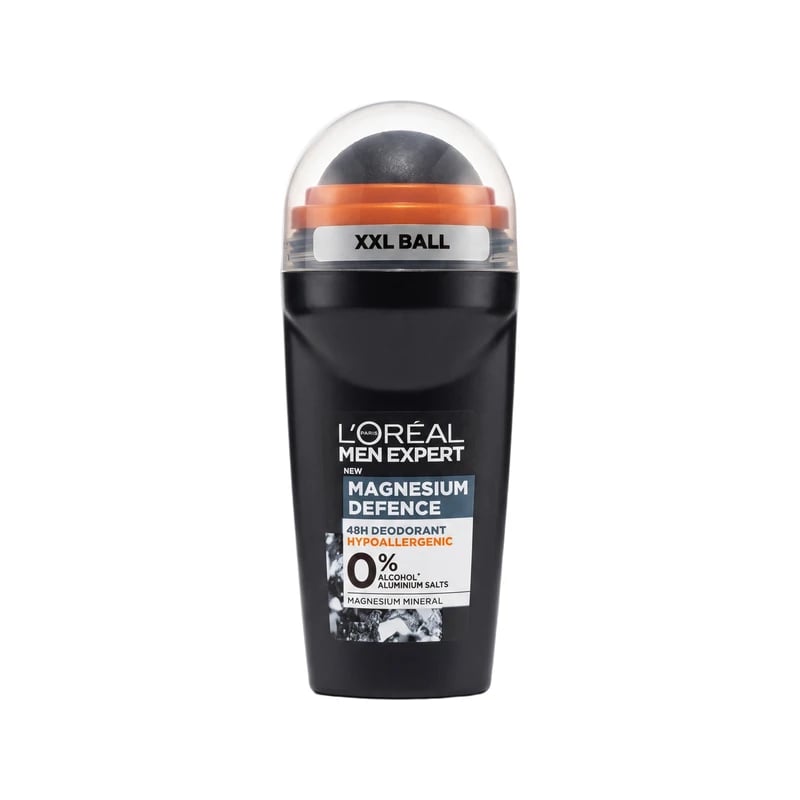 معطر رول لوريال مين إكسبرت ماغنيزيوم ديفنس — Loreal Men Expert Magnesium Defence Deodorant Roll-On