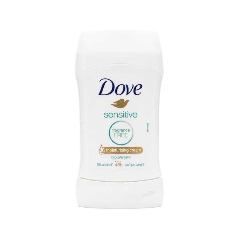 مضاد تعرق دوف سينسيتيف خالي من العطور — Dove Sensitive Fragrance Free Antiperspirant Deodorant