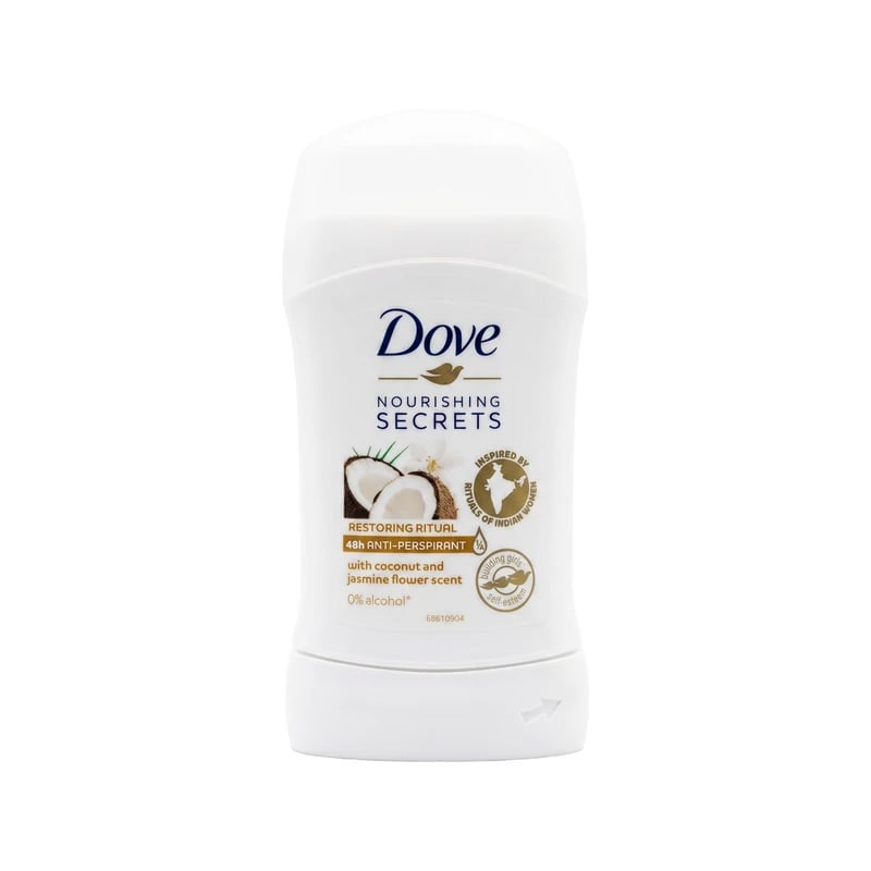 معطر ومضاد تعرق دوف نورشينج سيكريتس ريستورينج ريتشوال جوز الهند وزهر الياسمين — Dove Nourishing Secrets Restoring Ritual Coconut & Jasmine Flower Antiperspirant Deodorant