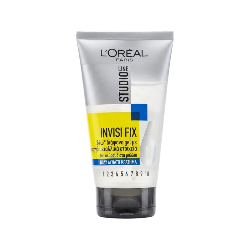 Loreal Paris Studio Line Invisi Fix Extra Strong Hold Gel No.6 — جل تثبيت لوريال باريس ستوديو لاين إنفيزي فيكس قوي جداً رقم 6