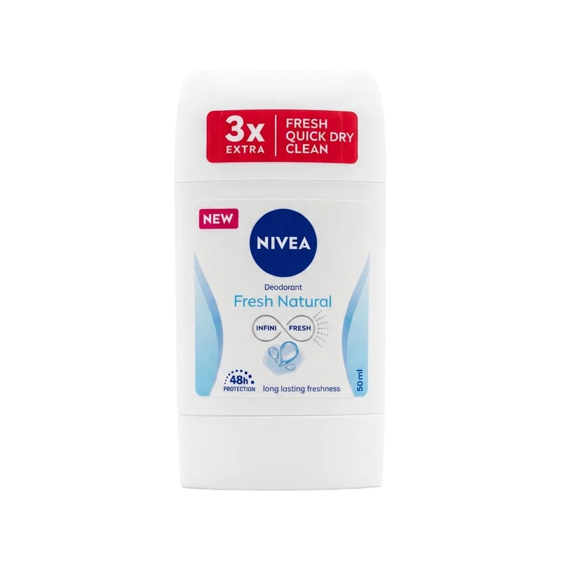 دیئۆدۆرەنت نیڤیا فرێش ناچورەڵ ستیک — Nivea Fresh Natural Deodorant Stick