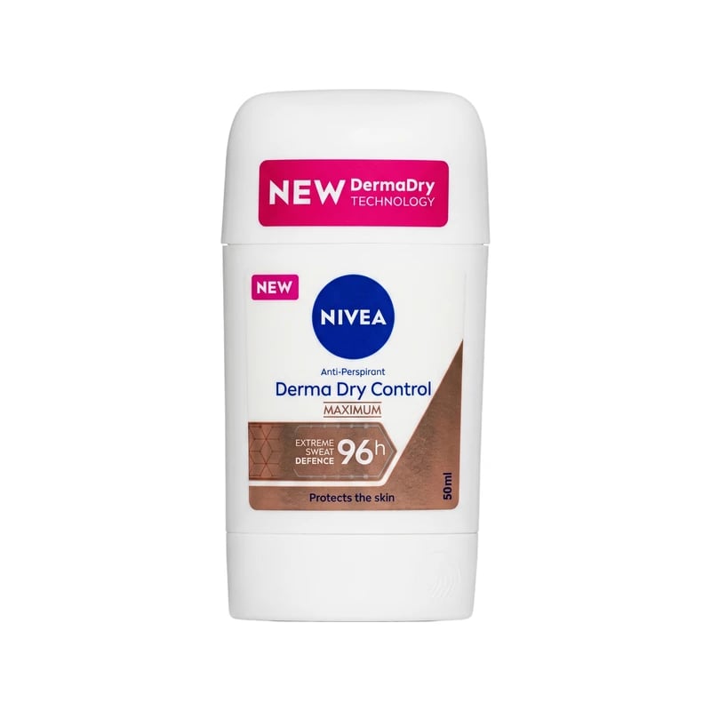 Nivea Derma Dry Control Maximum Antiperspirant Deodorant — مضاد تعرق نيفيا ديرما دراي كنترول ماكسيموم