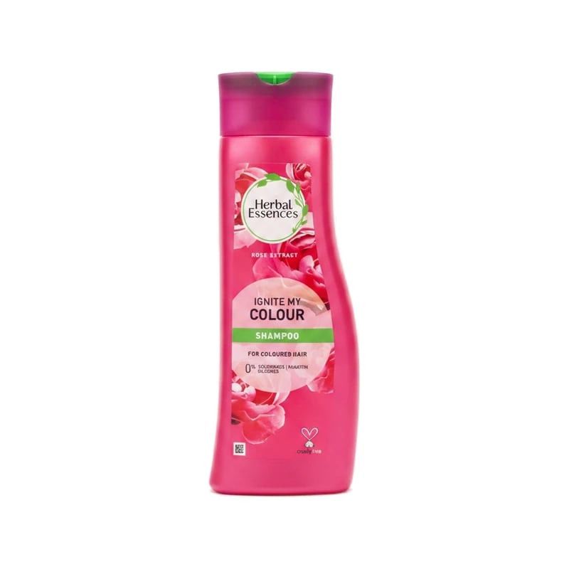 شامبو هيربال إيسنس إغنايت ماي كولور بمستخلص الورد للشعر المصبوغ — Herbal Essences Ignite My Colour Rose Extract Shampoo for Coloured Hair