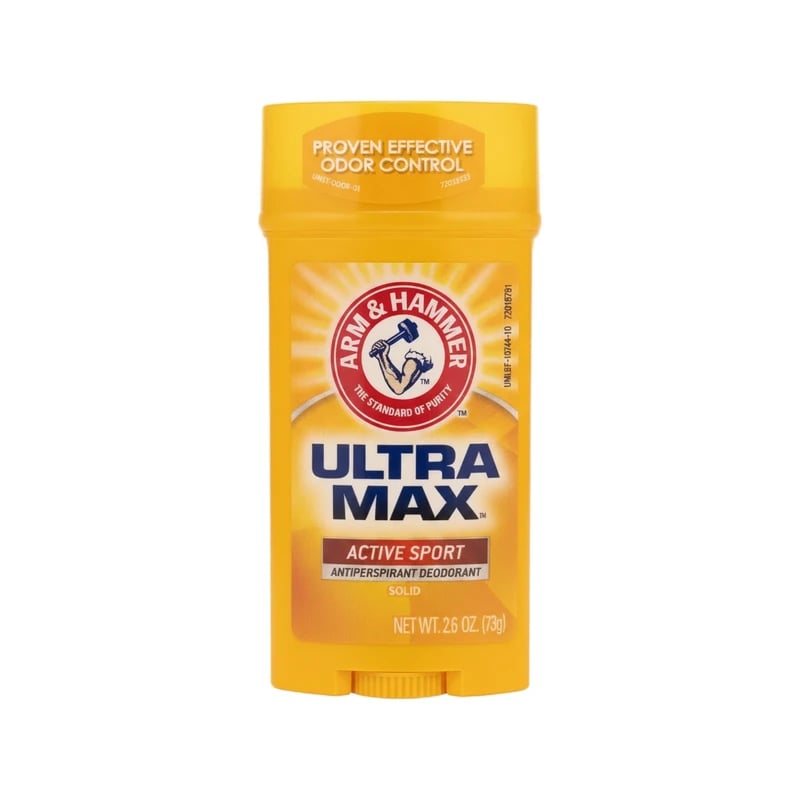 معطر ومضاد تعرق آرم آند هامر ألترا ماكس أكتيف سبورت ستيك — Arm & Hammer Ultra Max Active Sport Antiperspirant Deodorant Stick